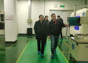 澗西區(qū)委書記、高新區(qū)黨工委書記謝峰到麥斯克電子調(diào)研慰問